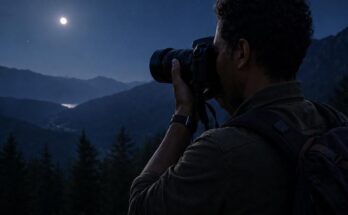 Claves técnicas para mejorar la fotografía nocturna.