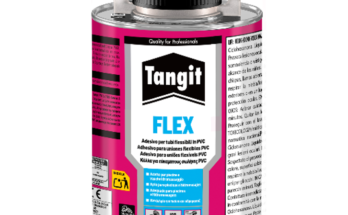 Tangit lanza FLEX, un nuevo adhesivo para tuberías flexibles de PVC.