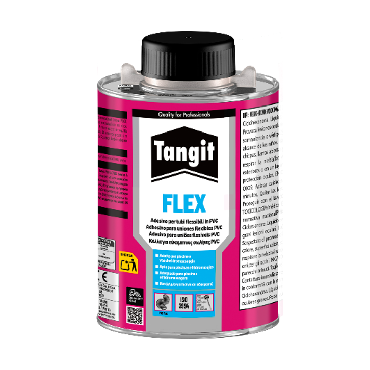 Tangit lanza FLEX, un nuevo adhesivo para tuberías flexibles de PVC.