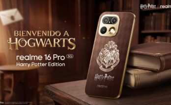 realme desvela el diseño inspirado en Hogwarts del nuevo realme 16 Pro Harry Potter Edition