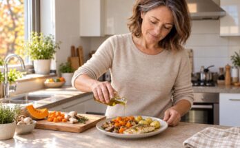 MENOPAUSIA- comer lo mismo y ENGORDAR