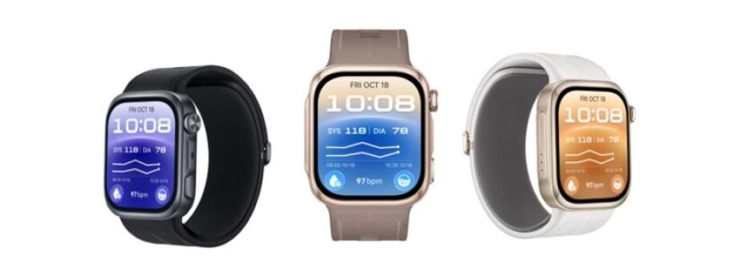 HUAWEI WATCH D3 con monitorización avanzada de la presión arterial y funciones de seguimiento